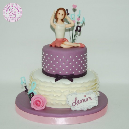 Violetta - Graos de Ac?car - Bolos decorados - Cake Design