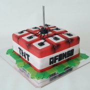 Minecraft - Grãos de Açúcar - Bolos decorados - Cake Design